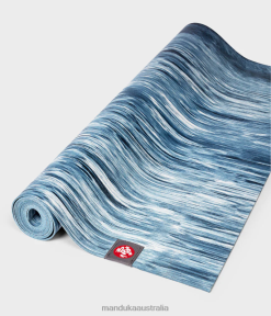 Accessory Ebb Marbled (Blue) Manduka eKO Superlite Travel Yoga Mat 1.5mm Unisex PJDZT45