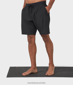 Clothing Black Manduka Agility Short Men PJDZT129