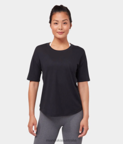 Clothing Black Manduka Enlightened Tee Women PJDZT109