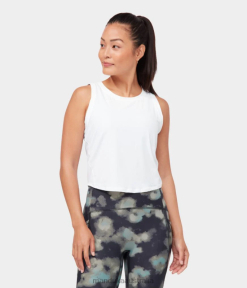 Clothing White Manduka Lift and Align Tank Women PJDZT112