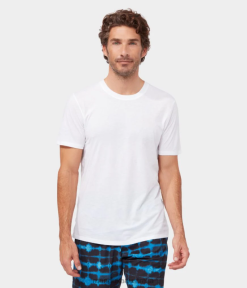 Clothing White Manduka Refined Tee 2.0 Men PJDZT135